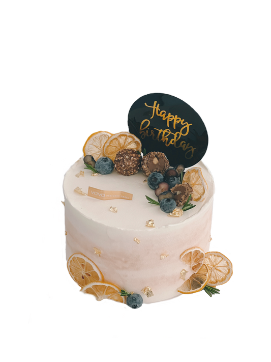 Forest Lemon Cake – A Fresh Blend of Citrus & Elegance