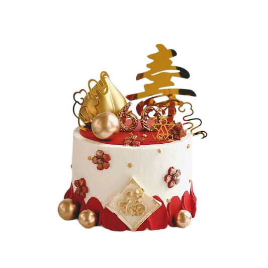 Longevity Blessing Cake – A Timeless Celebration of Health and Happiness