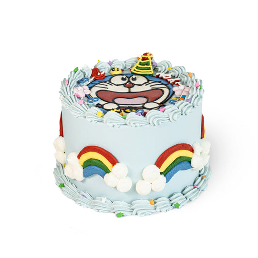 Doraemon Rainbow Dream Cake – A Whimsical Celebration of Joy