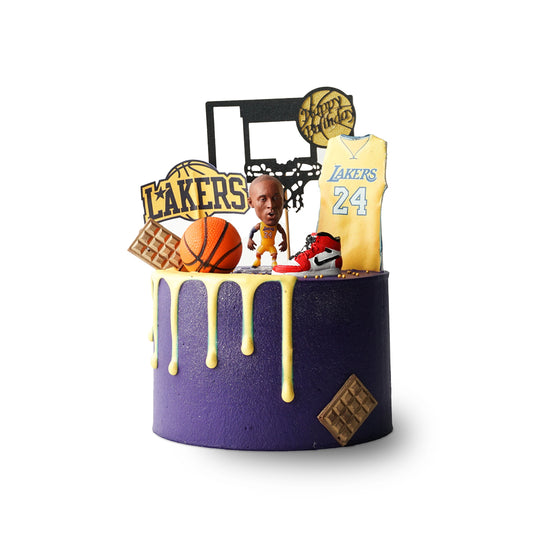 Kobe Bryant Basketball Cake – Lakers Legend Celebration