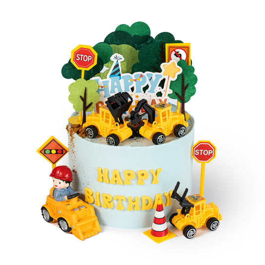 Excavator Boy Cake – A Construction Adventure in Every Bite