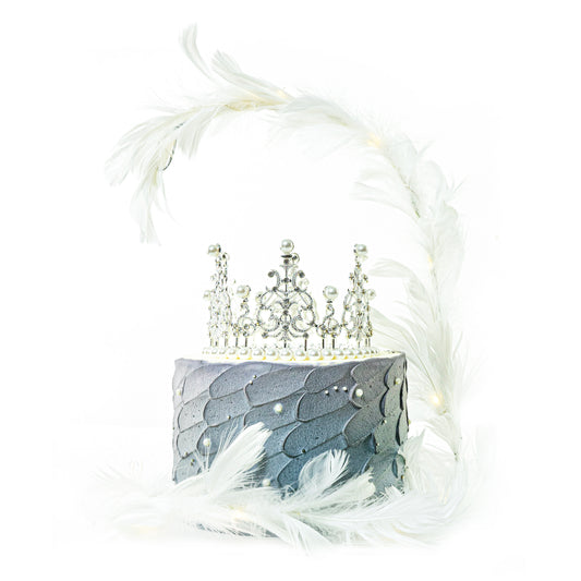 Guardian Angel Chiffon Cake – A Heavenly Crown of Love and Grace