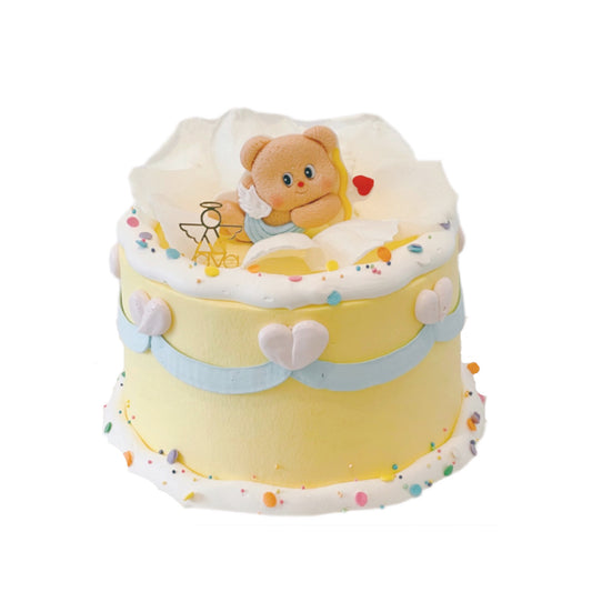 Cupid Bear Dream Cake – Sweet Blessings for Every Celebration