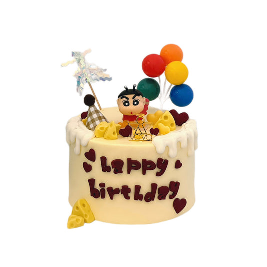 Shinnosuke Chiffon Cake – A Playful Celebration Full of Character