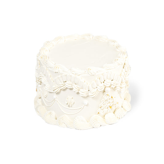 Blanc Rose Cake – A Symphony of Elegance and Simplicity