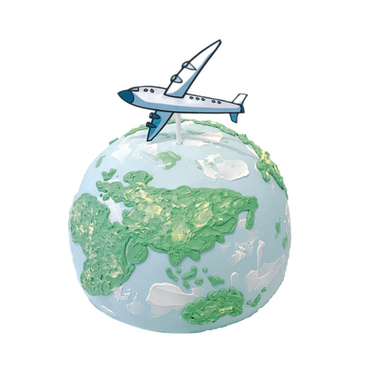 Around the World Chiffon Cake – A Sky-High Celebration of Adventure