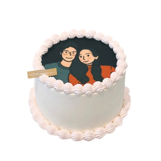 EP Character Printing Chiffon Cake – A Personalized Touch of Sweet Art