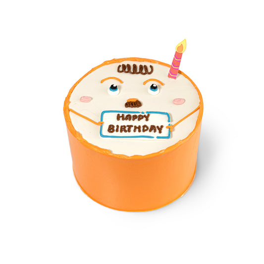 Funny Guy Cake – A Playful Twist on Birthday Cheer