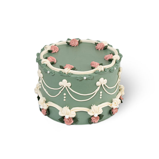 Monet’s Garden Cake – A Pastel Dream of Art and Elegance