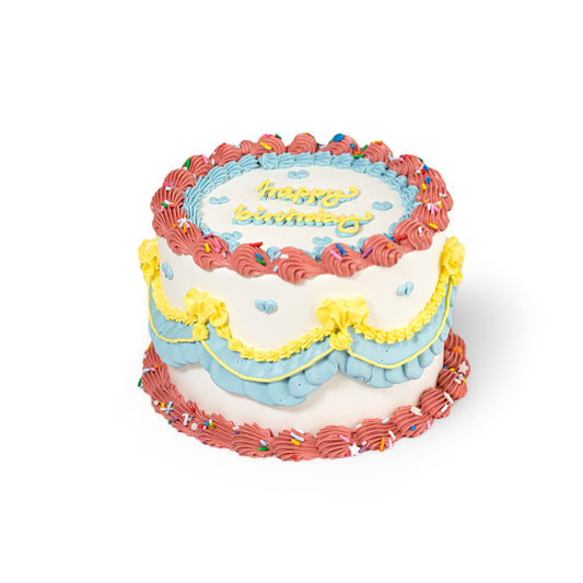 Vintage Sweetheart Cake – A Classic Beauty with a Playful Twist