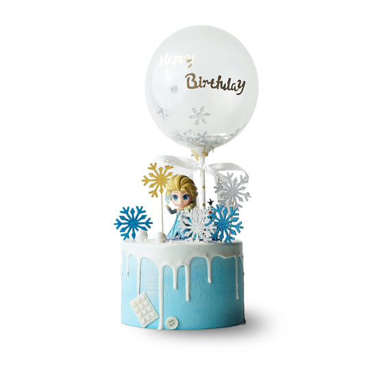 Elsa Frozen Snow Queen Cake – Magical Birthday Celebration