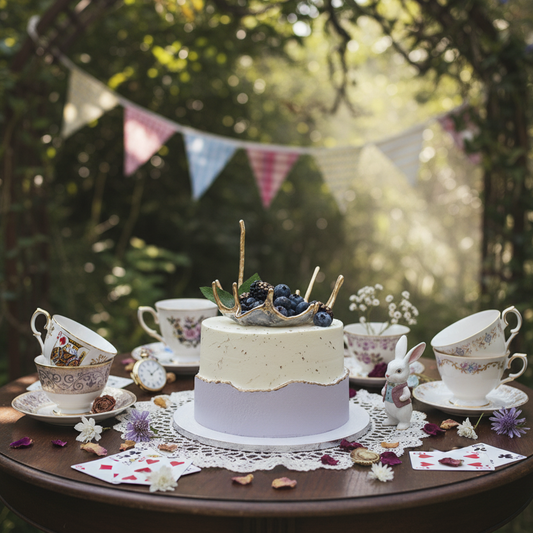 Alice in Wonderland Cake – Whimsical Crown of Berries