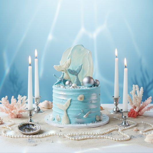 Under the Sea Mermaid Cake – Ocean Fantasy Celebration