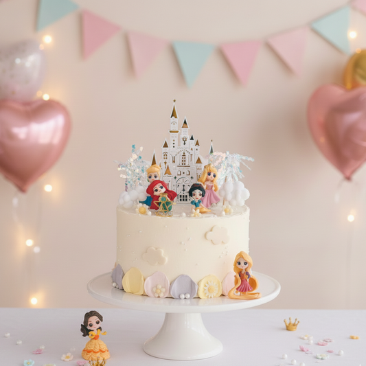 Fairy Tale Princess Castle Chiffon Cake – A Royal Dream Come True