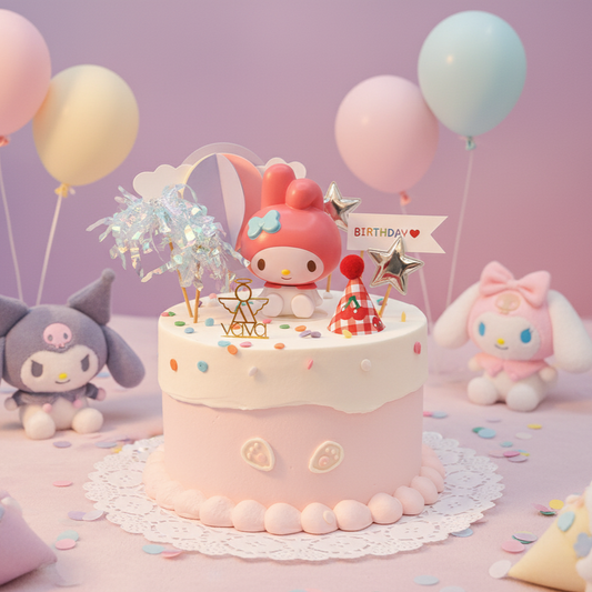 My Melody Celebration Cake – Sweet, Playful, and Adorable