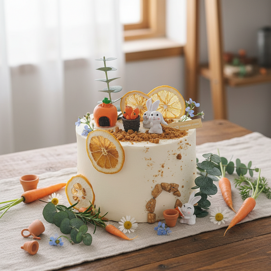 Bunny Home Cake – Whimsical, Fresh, and Naturally Sweet