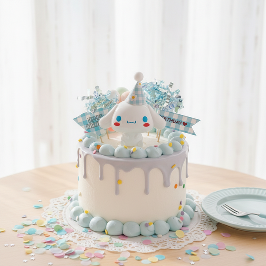 Cinnamoroll Party Cake – Sweet Whimsy, Cloudy Dreams