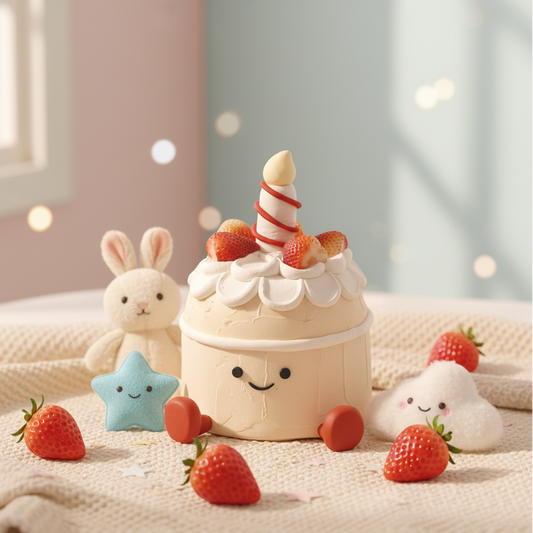 Jellycat Birthday Cake – Cuddly Charm Meets Sweet Delight
