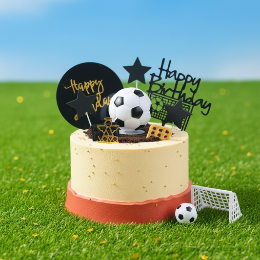 Soccer Star Cake – Score Big on Your Special Day