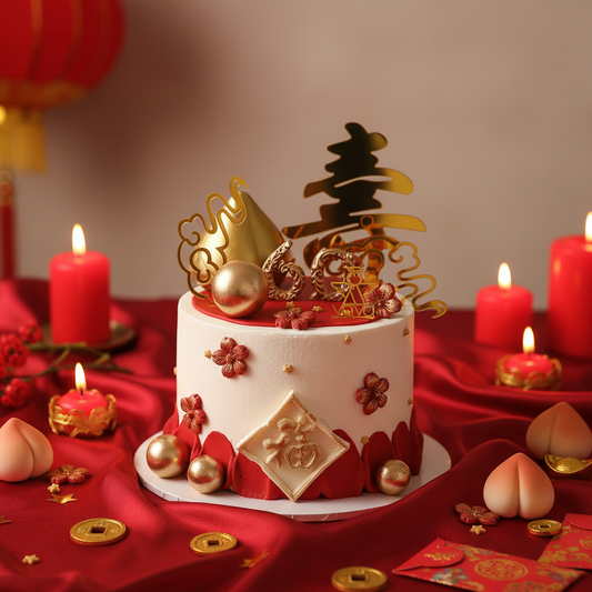 Longevity Blessing Cake – A Timeless Celebration of Health and Happiness