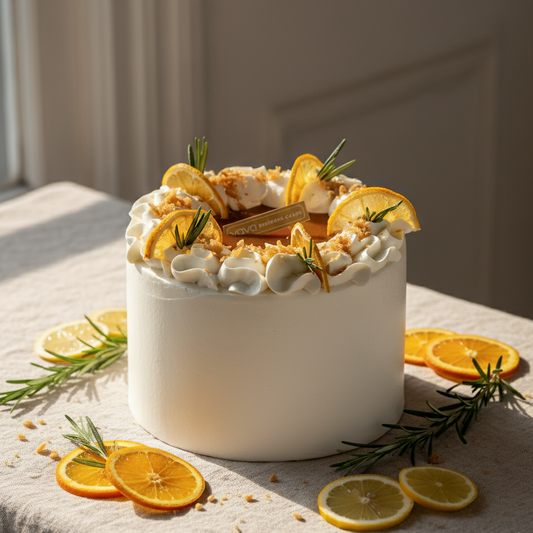 Hokkaido Cheese Caramel Chiffon Cake