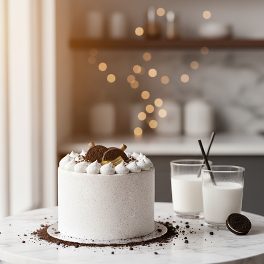 Oreo Crunchy Chiffon Cake