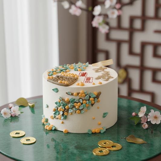 Golden Harvest Cake – A Taste of Prosperity and Blessings