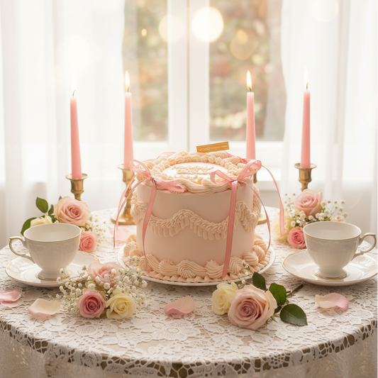 Vintage Princess Cake – Elegance in Every Swirl