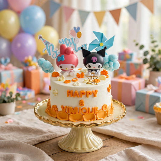 VaVa Designer Cakes My Melody & Kuromi Birthday Cake – Sweet Sanrio Celebration
