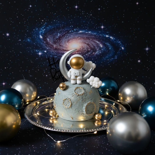 Astronaut Moonlight Cake – Reach for the Stars