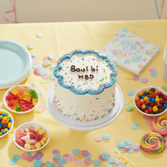 Candy Boom Birthday Cake – A Pop of Fun and Sweetness