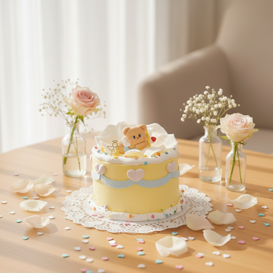 Cupid Bear Dream Cake – Sweet Blessings for Every Celebration