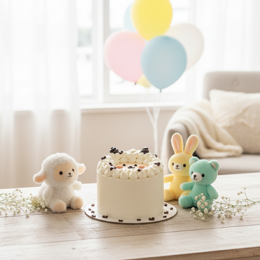 Cutie Sheep Cake – A Fluffy Delight of Sweet Charm