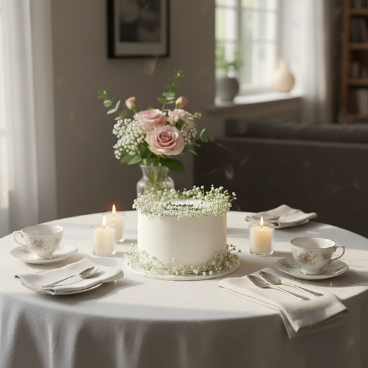 Day Fantasy Anniversary Cake – A Dreamy Celebration of Love