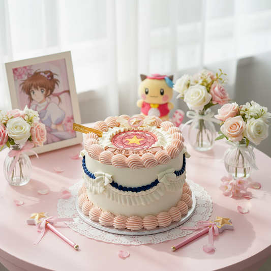 EP Cardcaptor Sakura Cake – Whimsical Chiffon Cake for Anime Fans