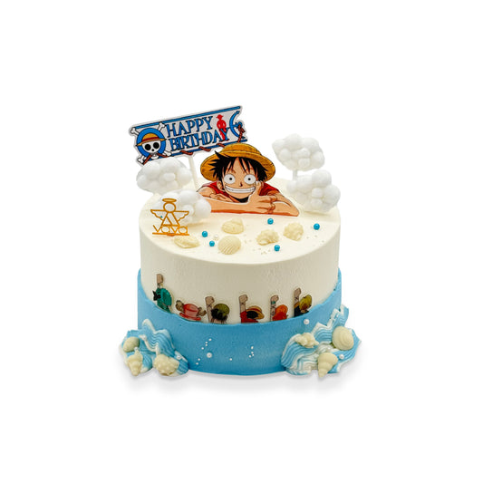 EP One Piece Chiffon Cake – Luffy Ocean Adventure Design