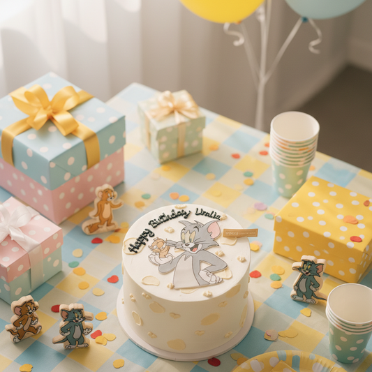 EP Tom and Jerry Chiffon Cake – Classic Fun in Every Slice