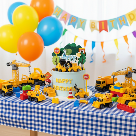 Excavator Boy Cake – A Construction Adventure in Every Bite