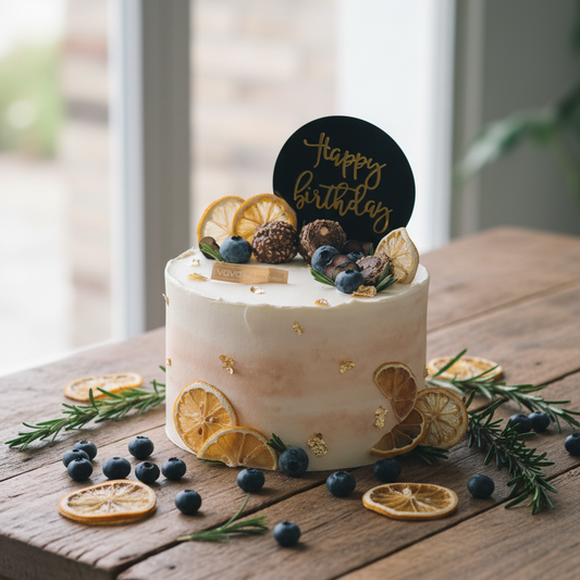 Forest Lemon Cake – A Fresh Blend of Citrus & Elegance