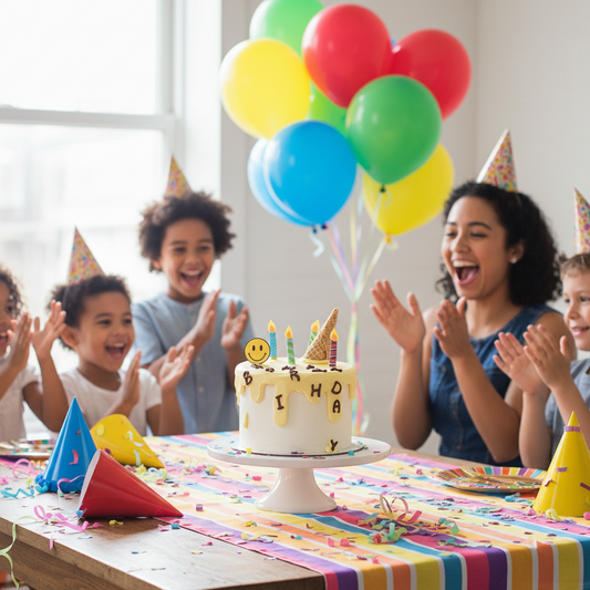 Happy Party Cake – A Burst of Fun and Celebration