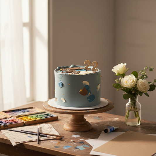 Monet’s Dream Cake – A Masterpiece of Soft Color and Artful Calm