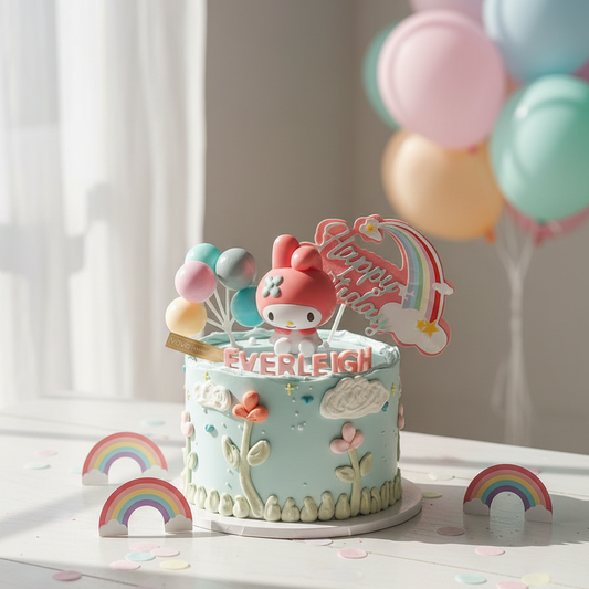 My Melody Dreamland Cake – Whimsical Joy in Every Bite