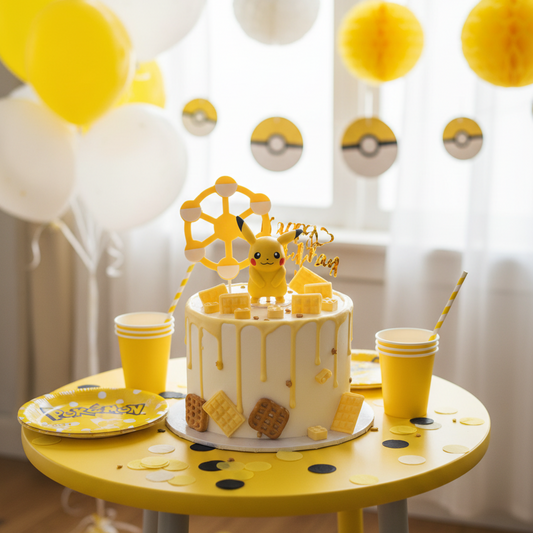Pikachu Delight Cake – Spark Happiness with Every Bite