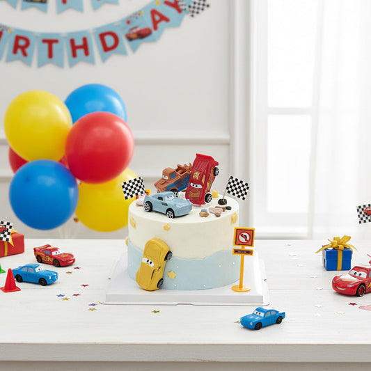 Speed Racer Chiffon Cake – Fun Car Design