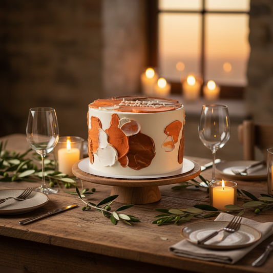 Sunset in Tuscany Cake – A Taste of Warm Elegance