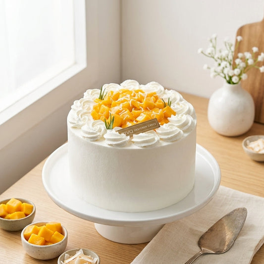 Mango Chiffon Cake
