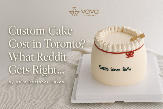 How Much Does a Custom Cake Cost in Toronto? What Reddit Gets Right (and Wrong)