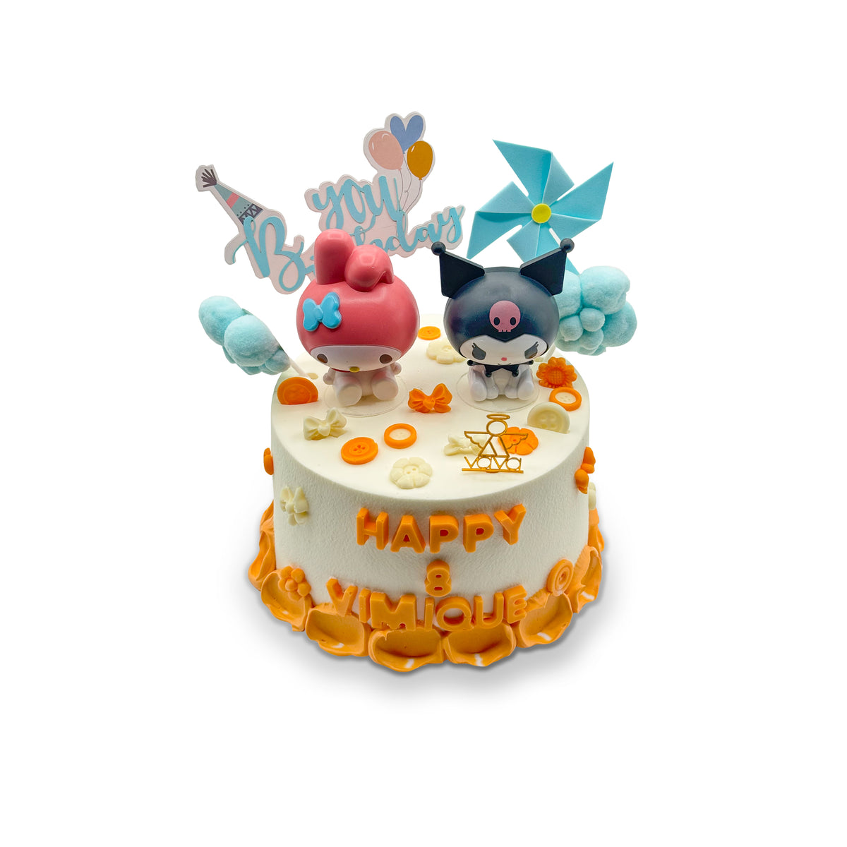VaVa Designer Cakes My Melody & Kuromi Birthday Cake – Sweet Sanrio Celebration