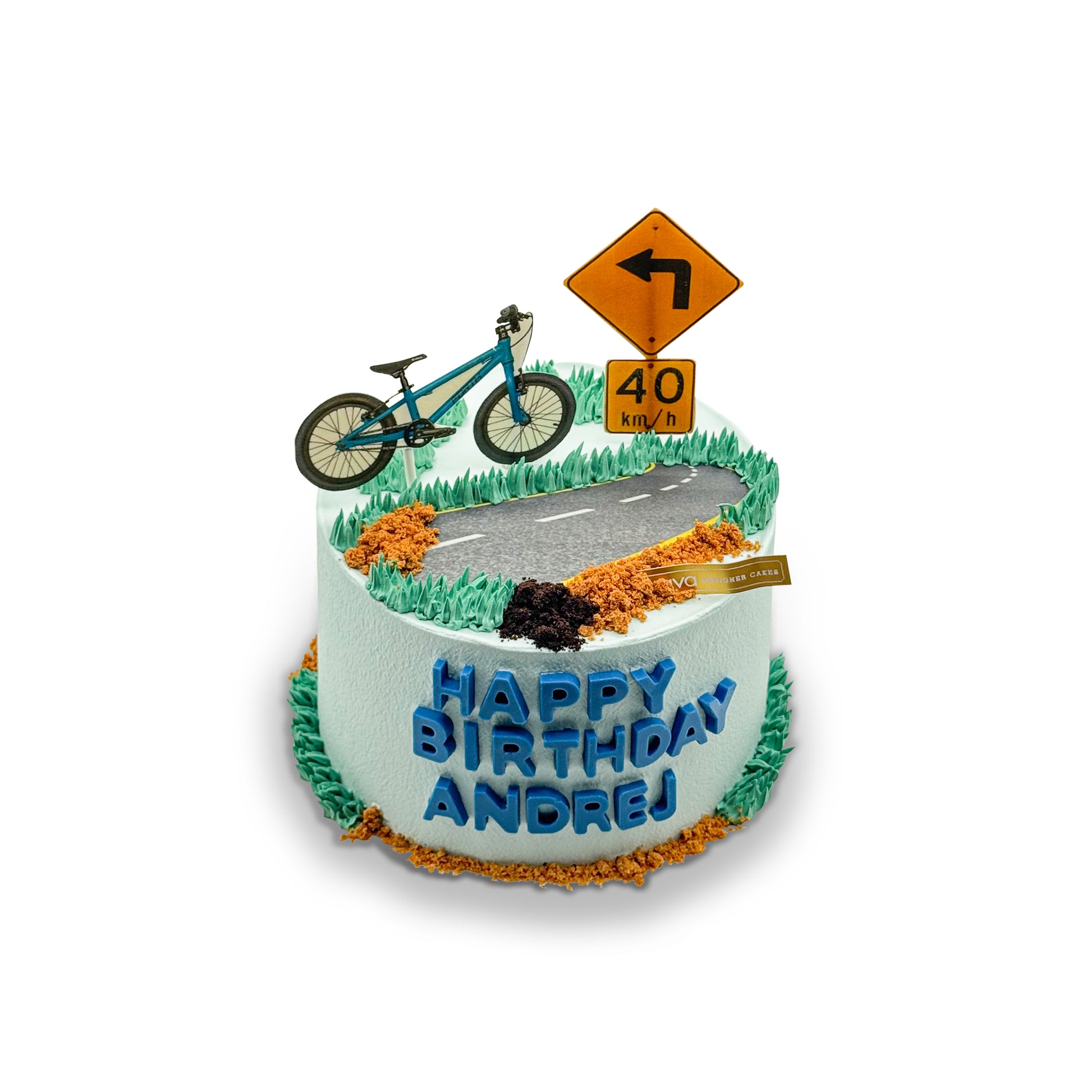 VaVa Designer Cakes EP BMX Bike Road Adventure Chiffon Cake- Made for Riders at Heart