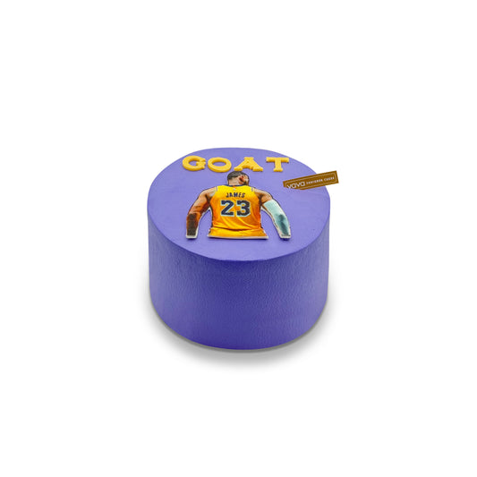 EP Basketball player Chiffon Cake – Jersey #23 “Goat” theme